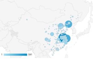 Google Analytics for www.LivableCNY.com - China