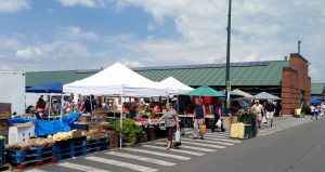 Outdoor stands at CNY Regional Market